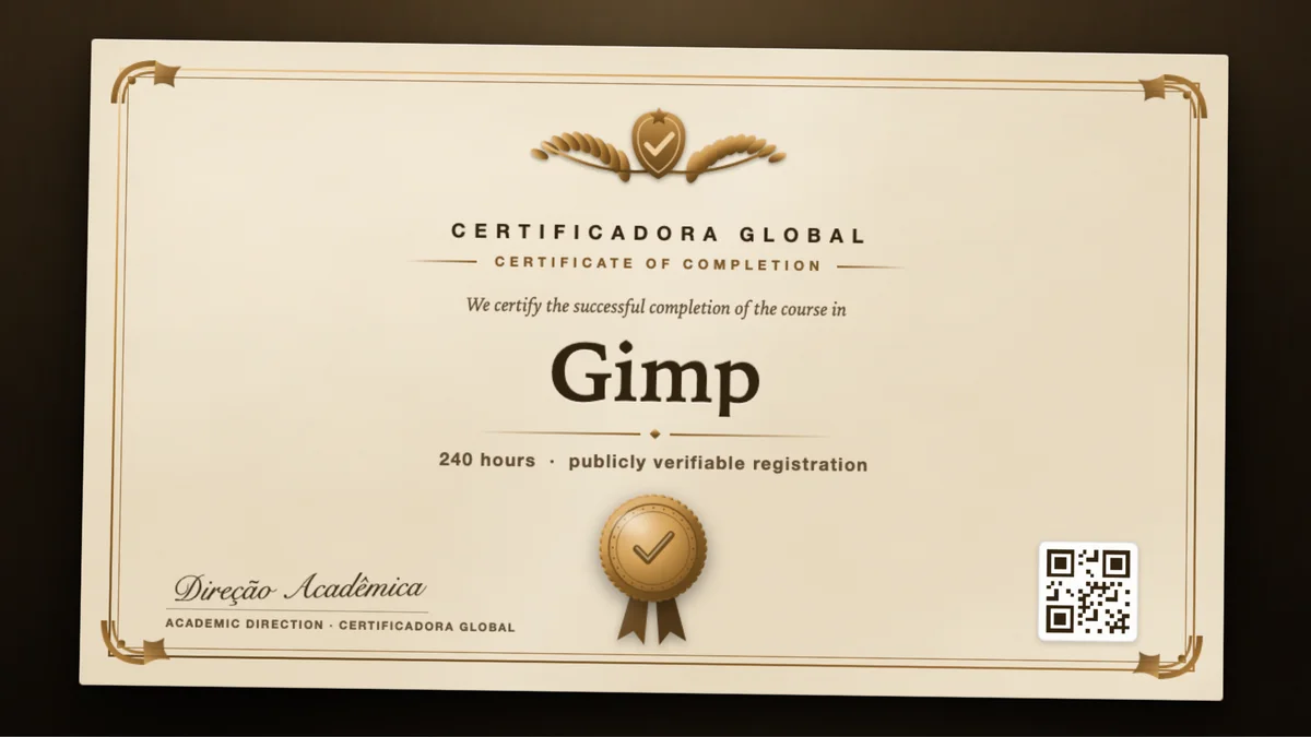 Cover of the Gimp course