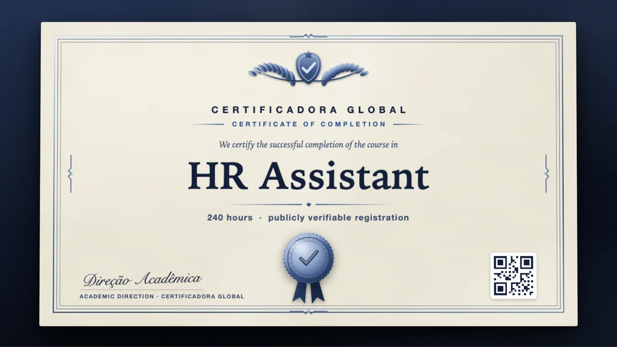 Cover of the HR Assistant course