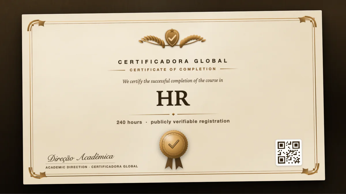 Cover of the HR course