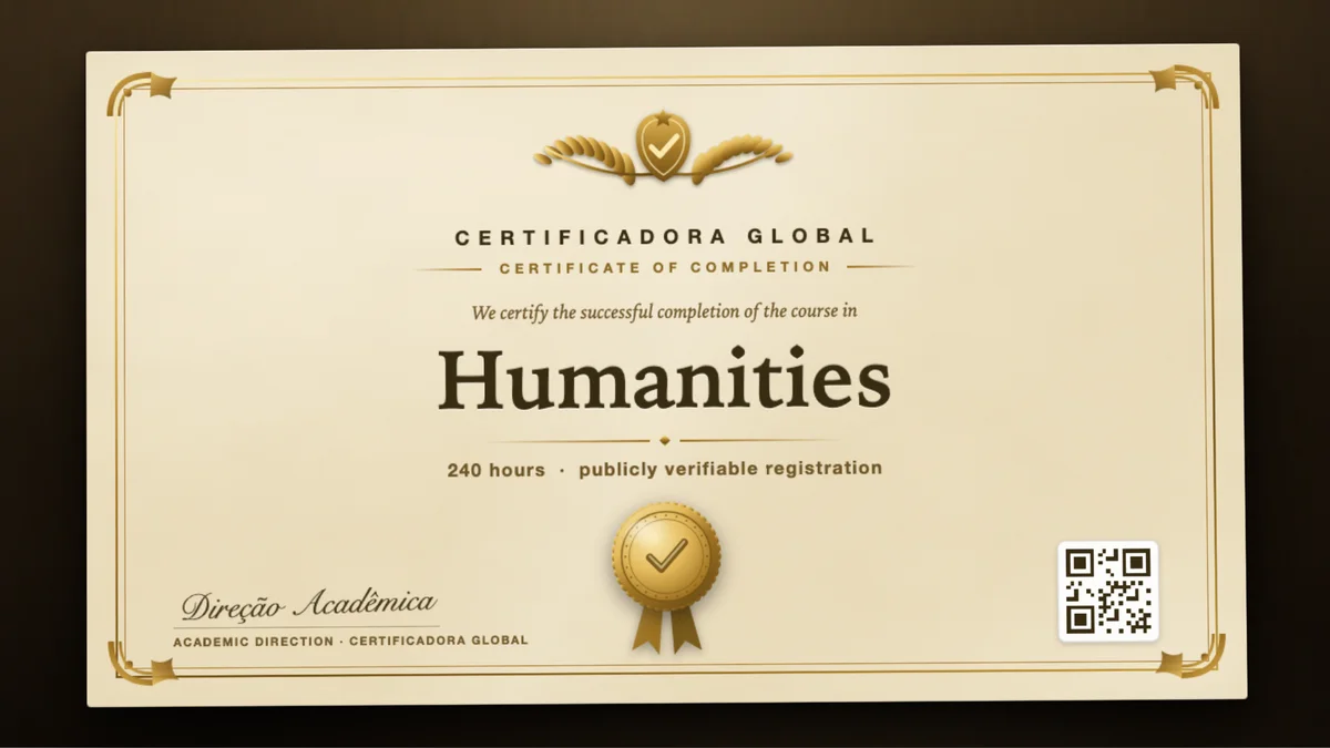 Cover of the Humanities course