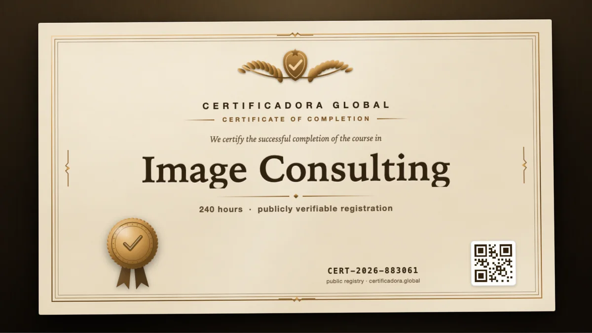 Cover of the Image Consulting course