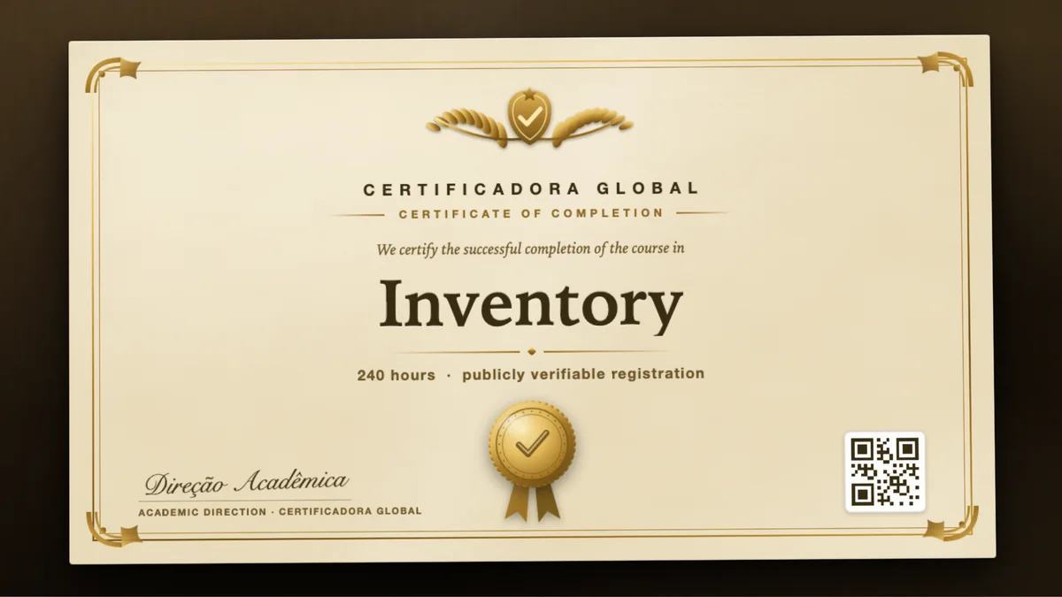 Cover of the Inventory course