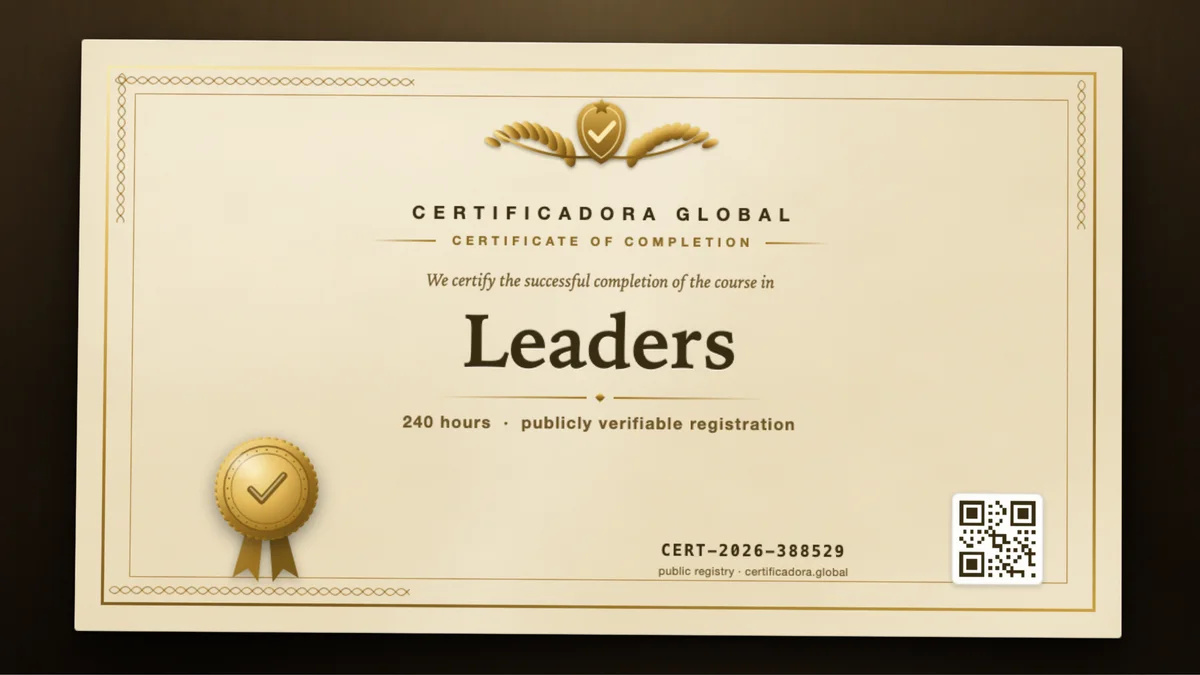 Cover of the Leaders course