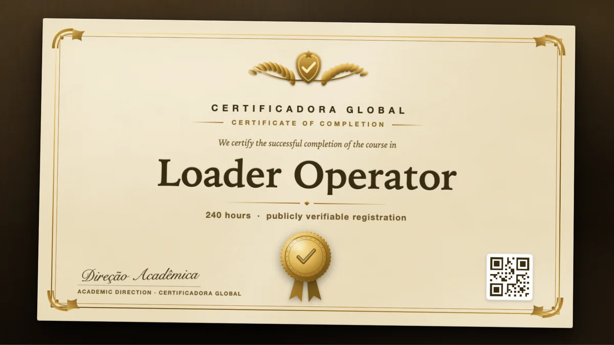 Cover of the Loader Operator course