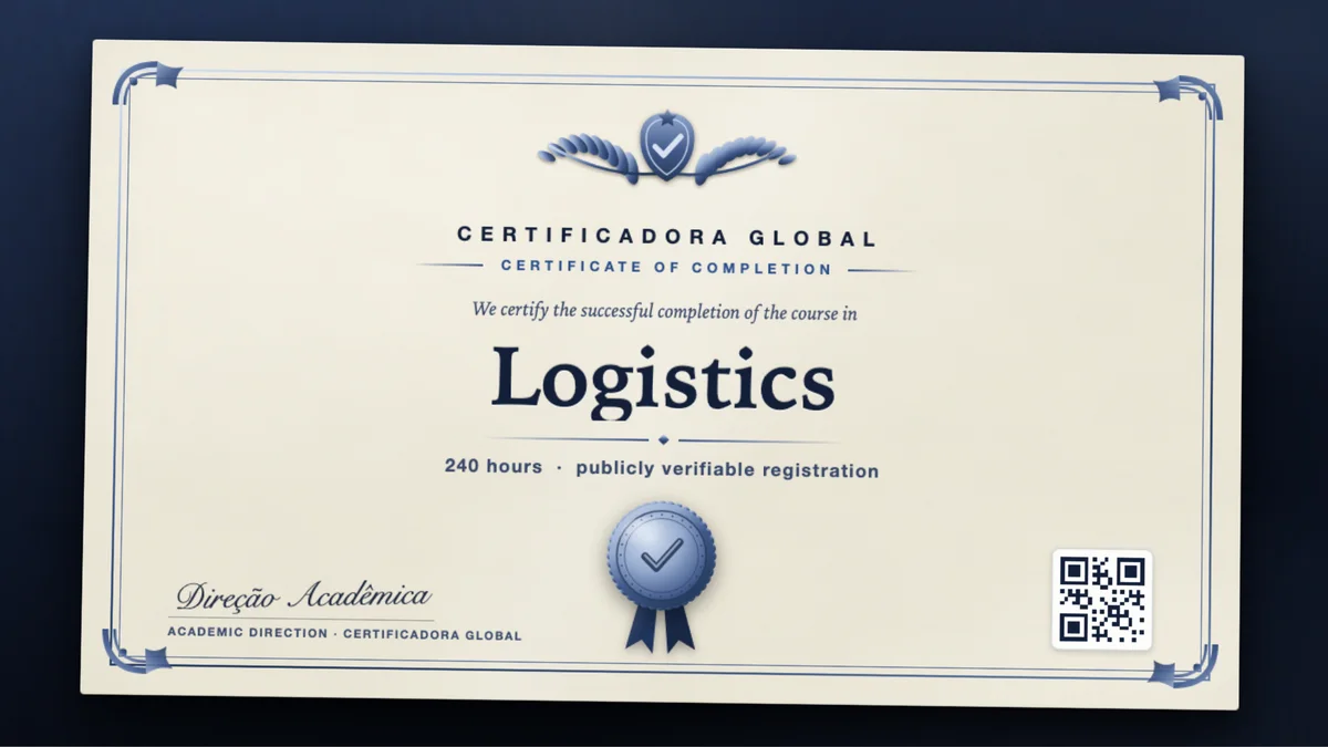 Cover of the Logistics course