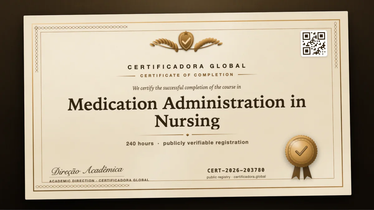 Cover of the Medication Administration in Nursing course