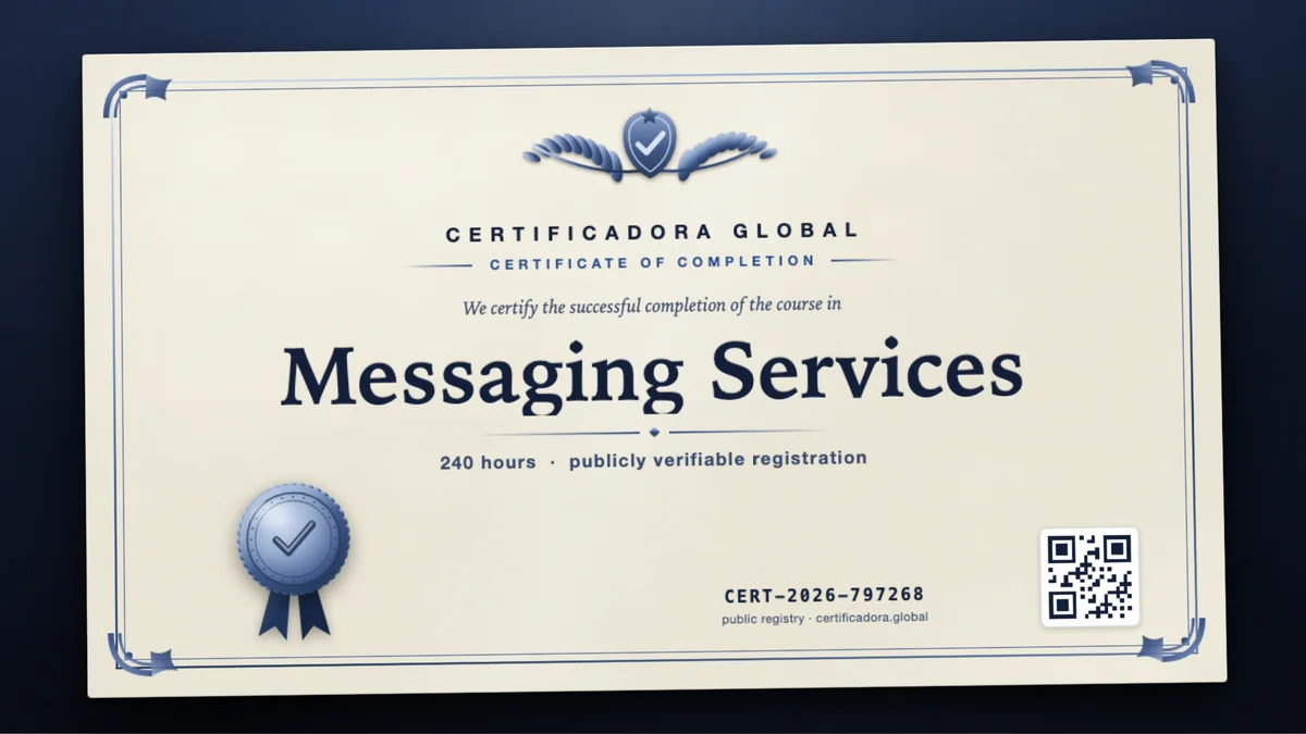 Cover of the Messaging Services course
