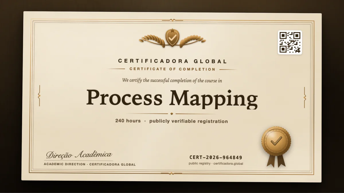 Cover of the Process Mapping course