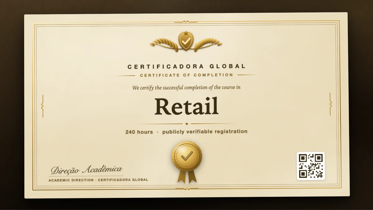 Cover of the Retail course