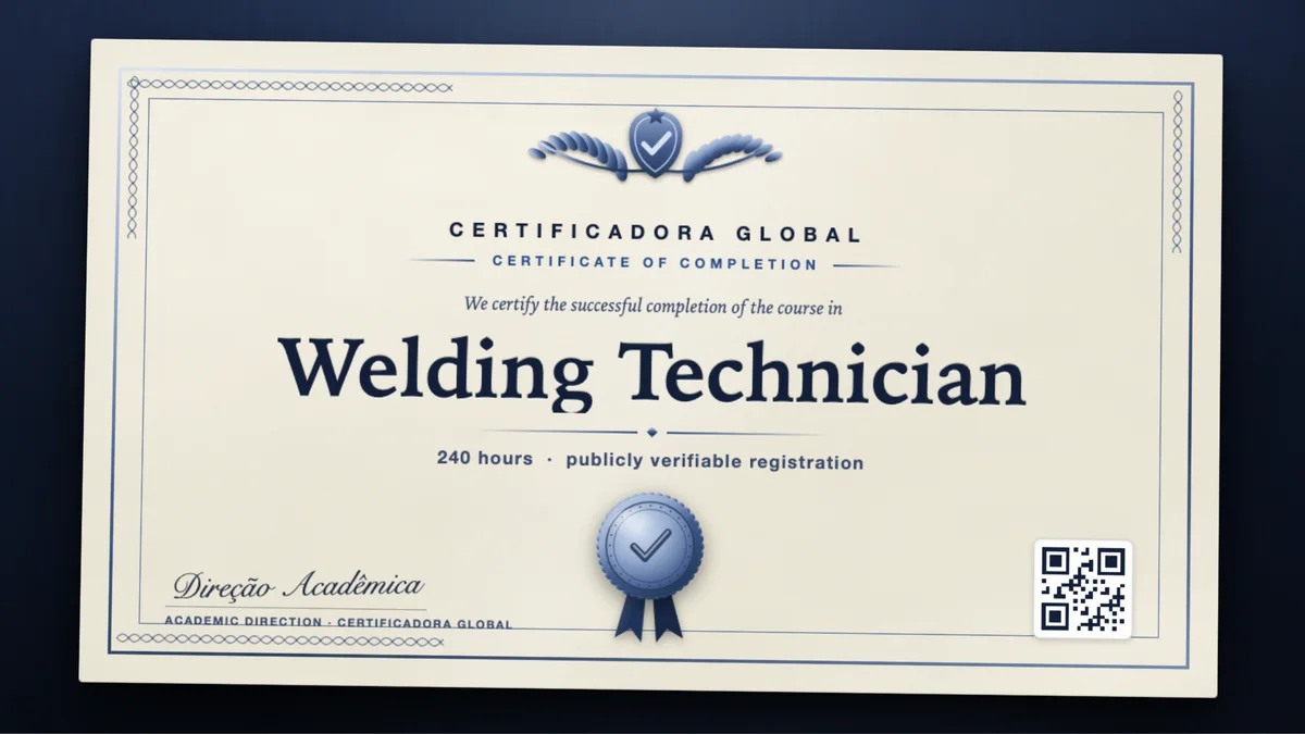 Cover of the Welding Technician course