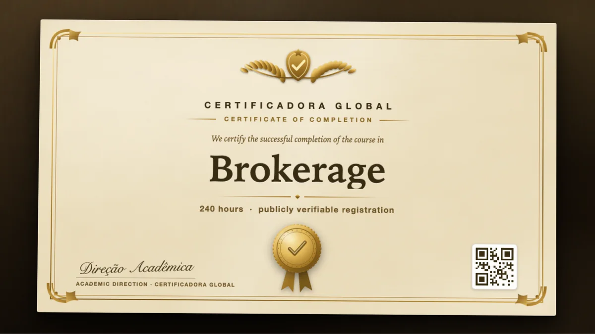 Cover of the Brokerage course