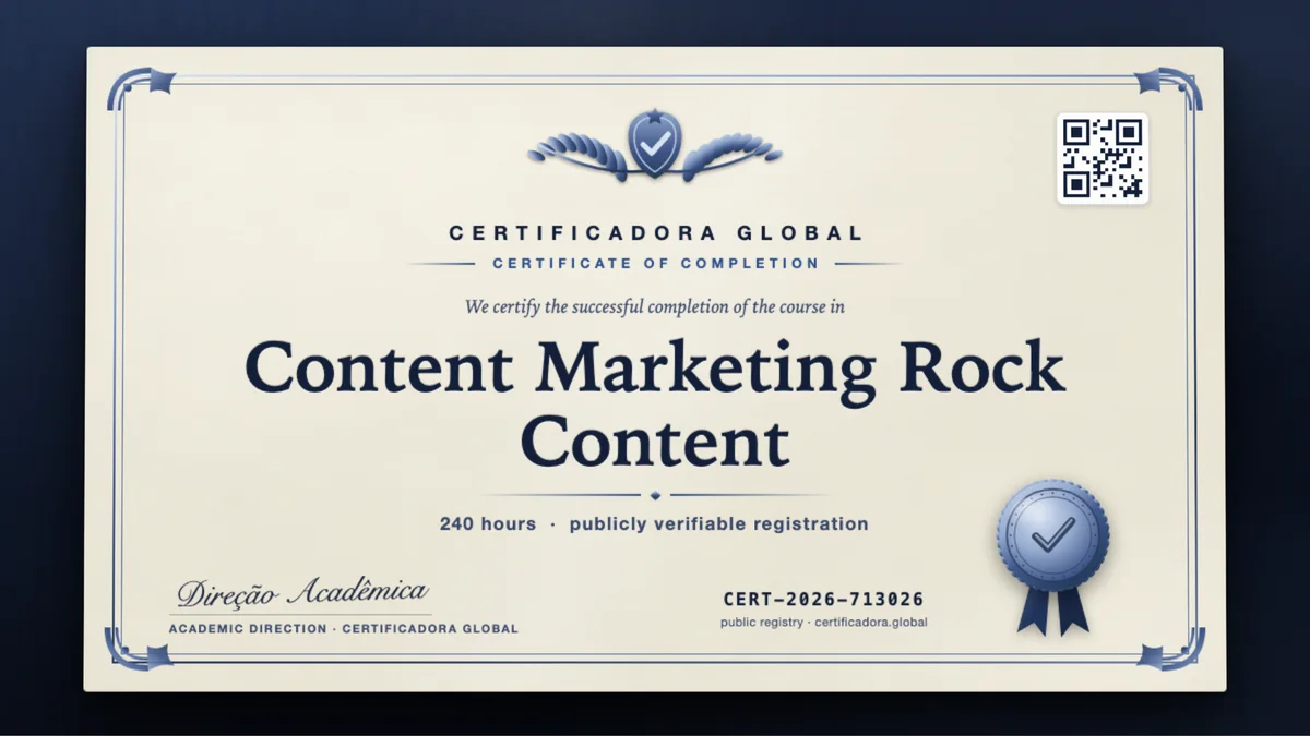 Cover of the Content Marketing Rock Content course
