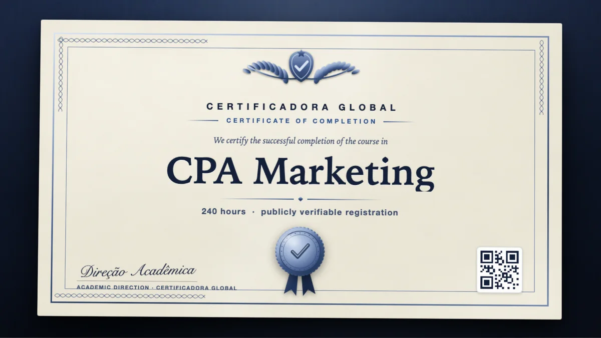 Cover of the CPA Marketing course