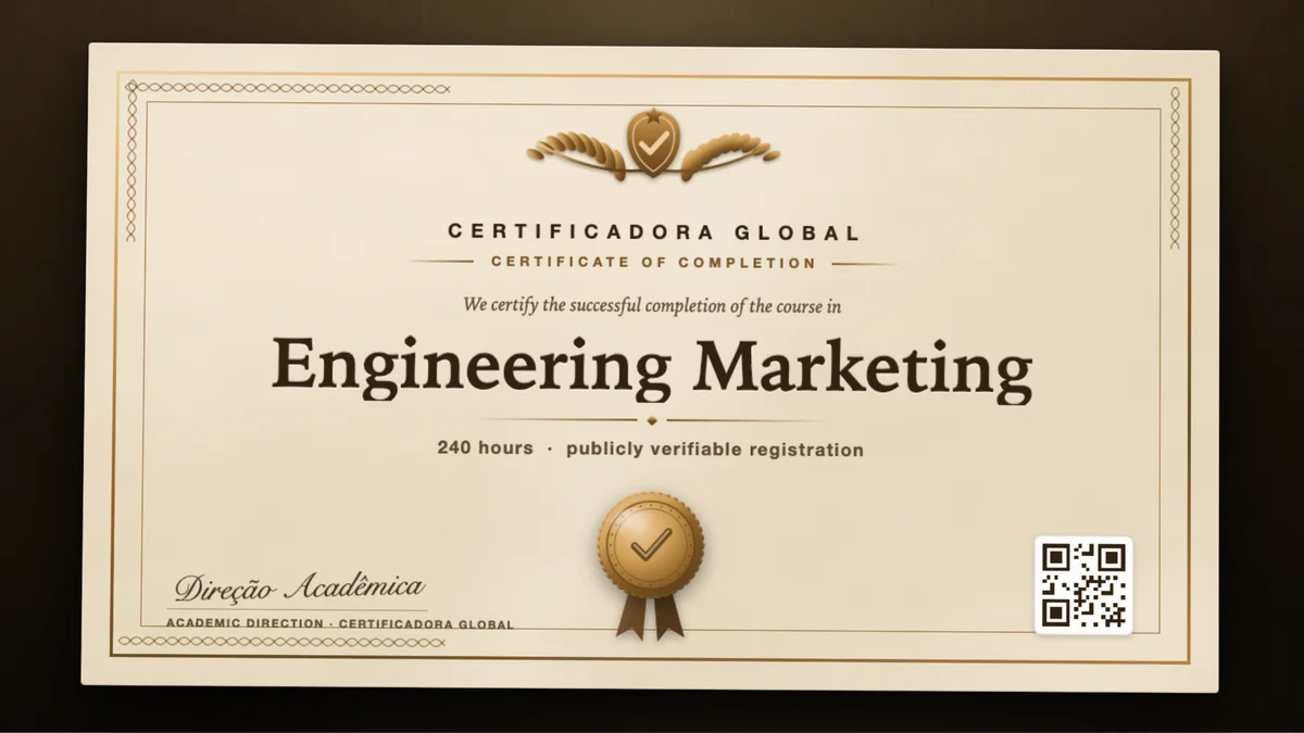 Cover of the Engineering Marketing course