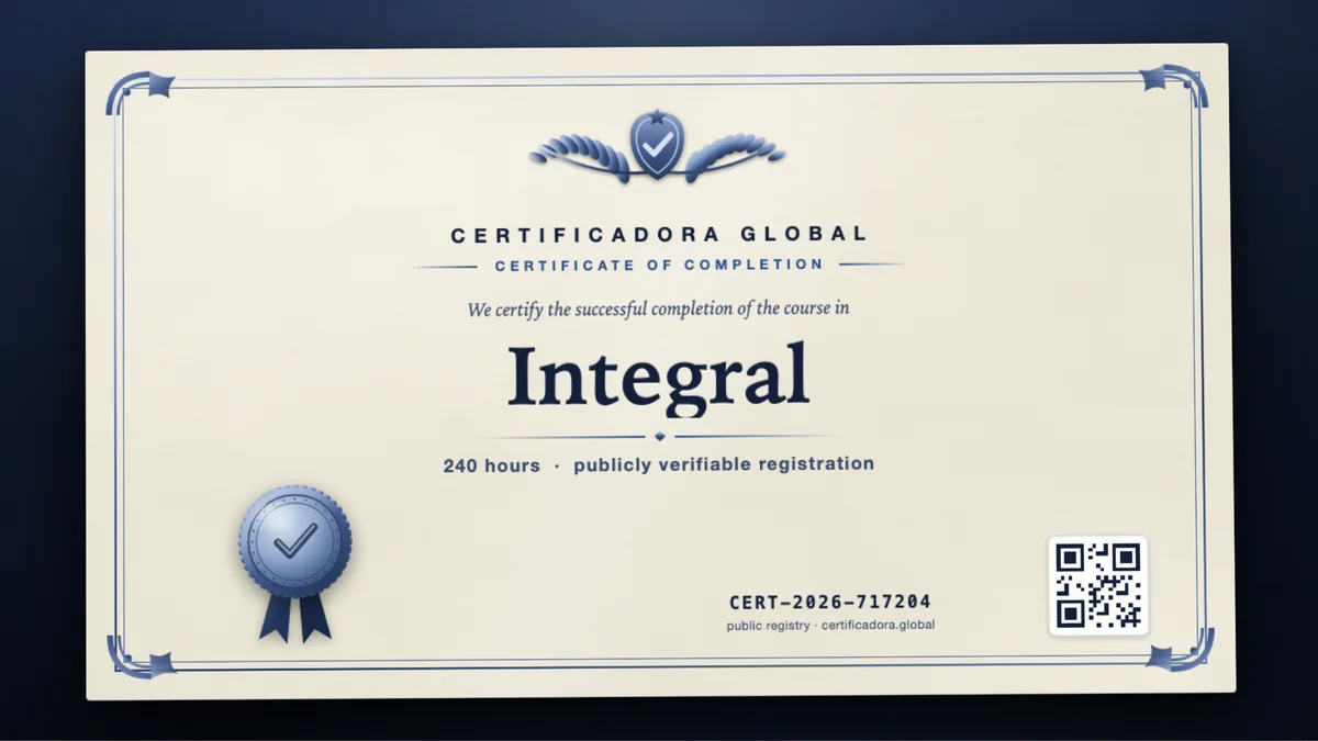 Cover of the Integral course