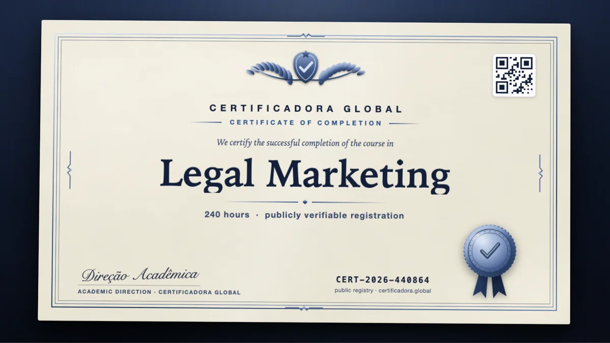 Cover of the Legal Marketing course