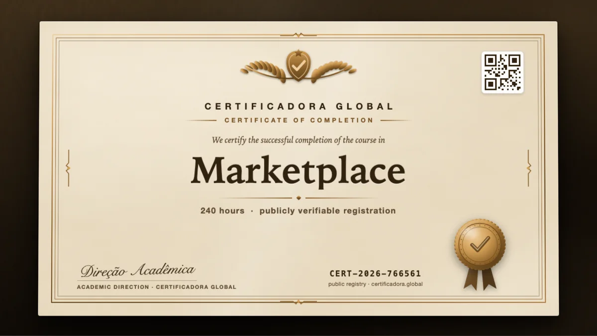 Cover of the Marketplace course