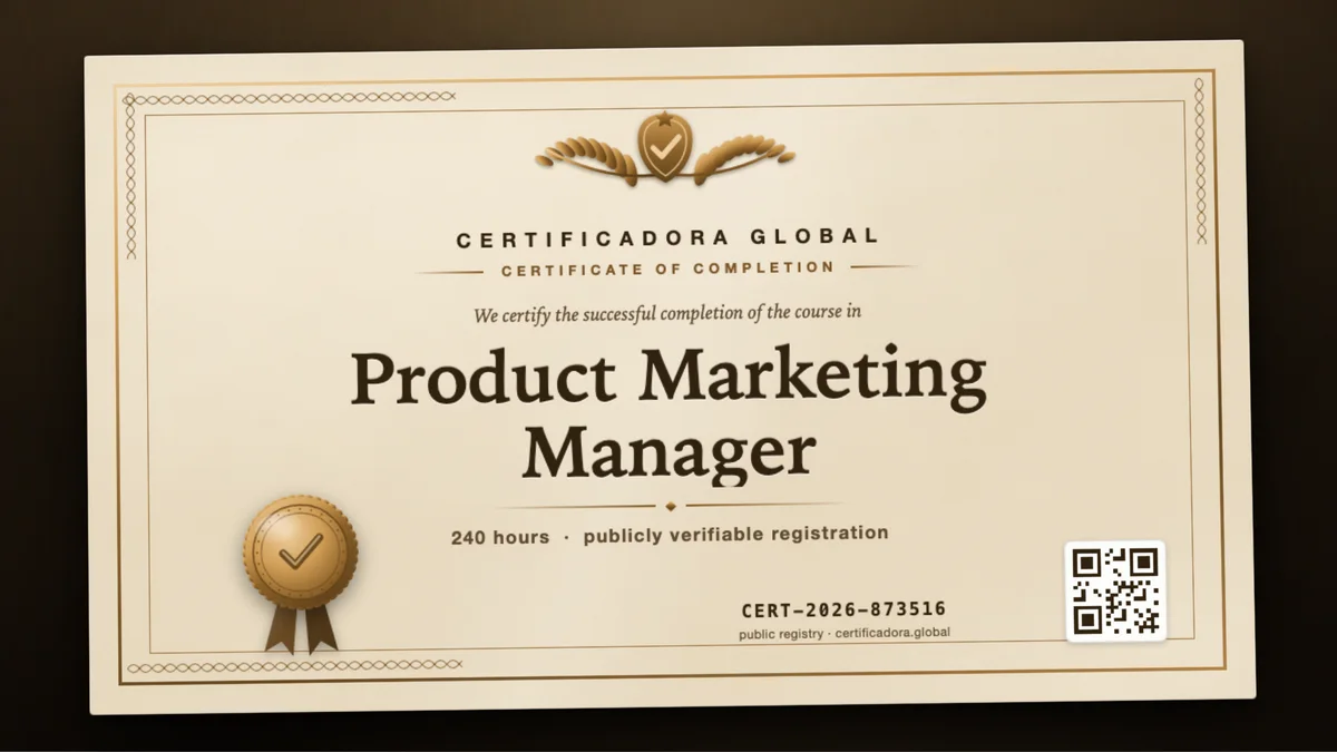 Cover of the Product Marketing Manager course