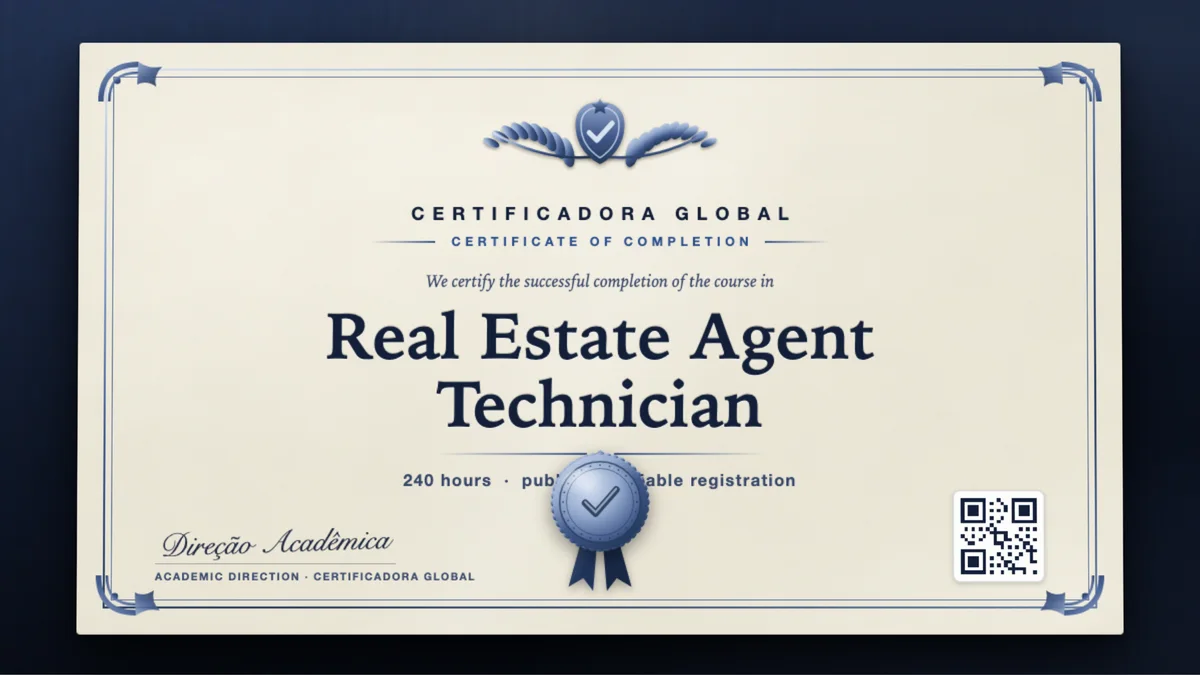 Cover of the Real Estate Agent Technician course