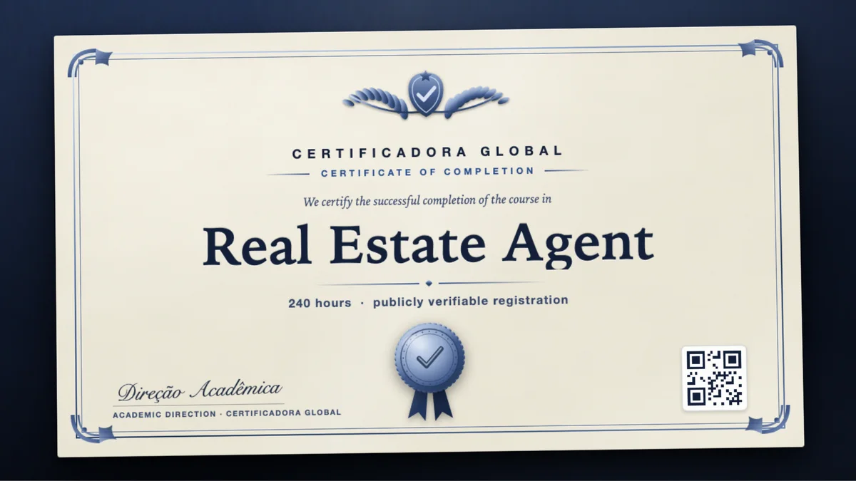 Cover of the Real Estate Agent course