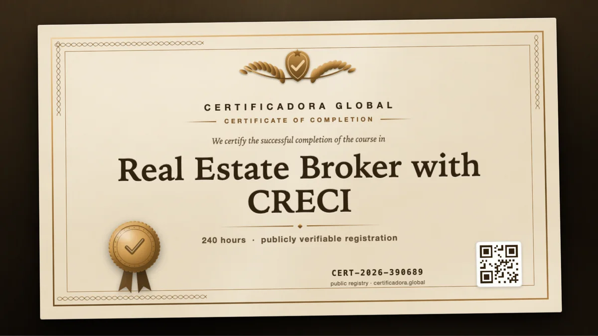 Cover of the Real Estate Broker with CRECI course