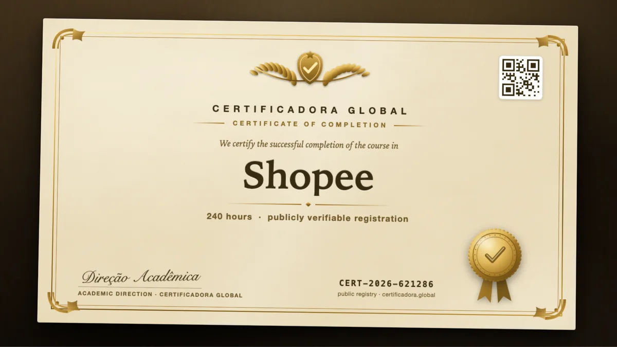 Cover of the Shopee course