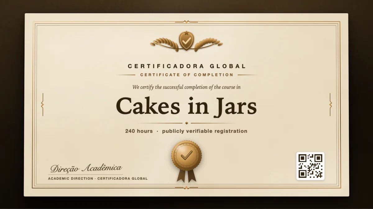 Cover of the Cakes in Jars course