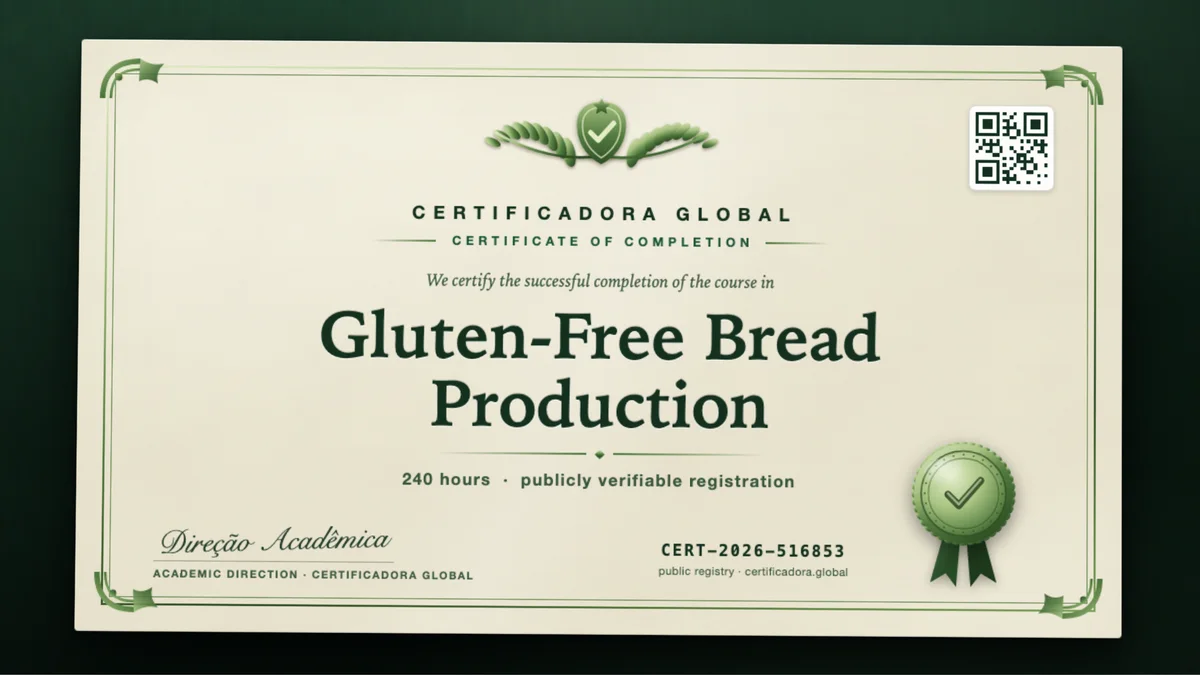 Cover of the Gluten-Free Bread Production course