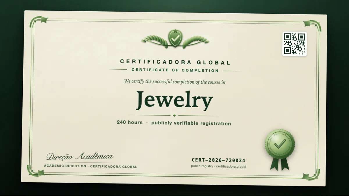 Cover of the Jewelry course