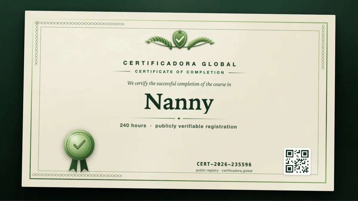 Cover of the Nanny course