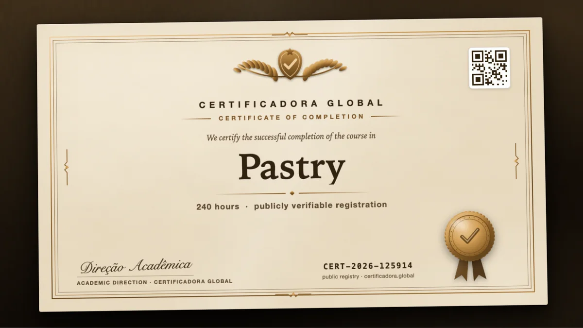 Cover of the Pastry course