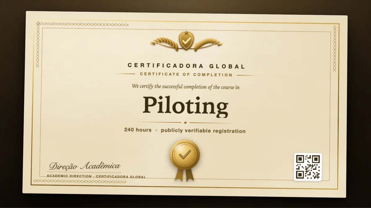 Cover of the Piloting course