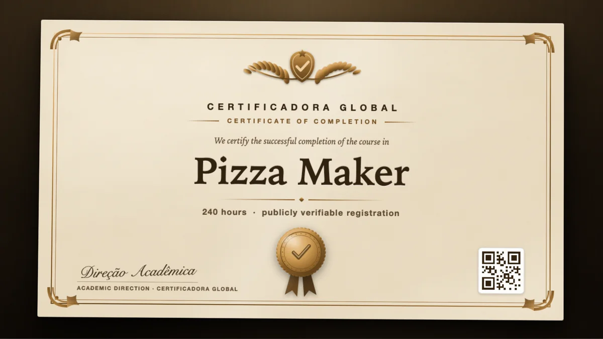 Cover of the Pizza Maker course