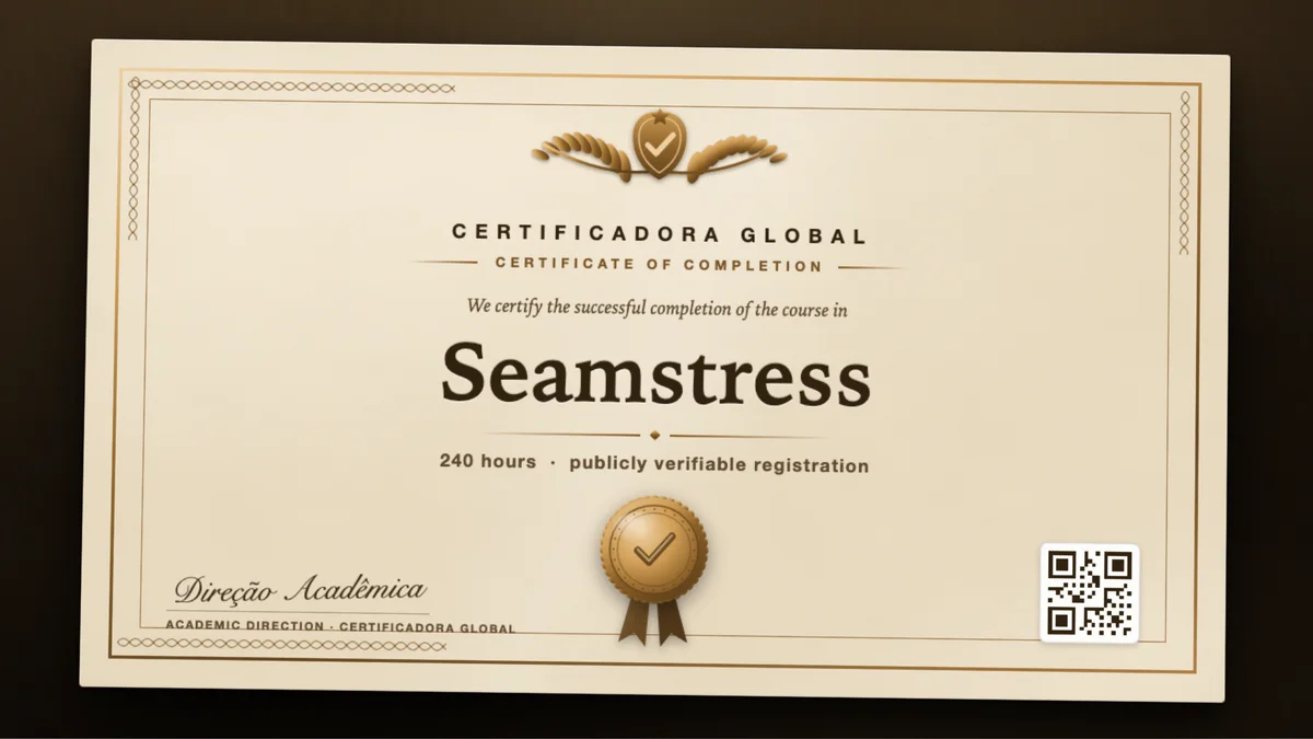 Cover of the Seamstress course