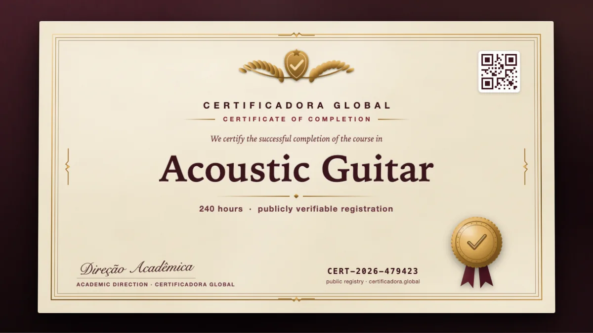Cover of the Acoustic Guitar course