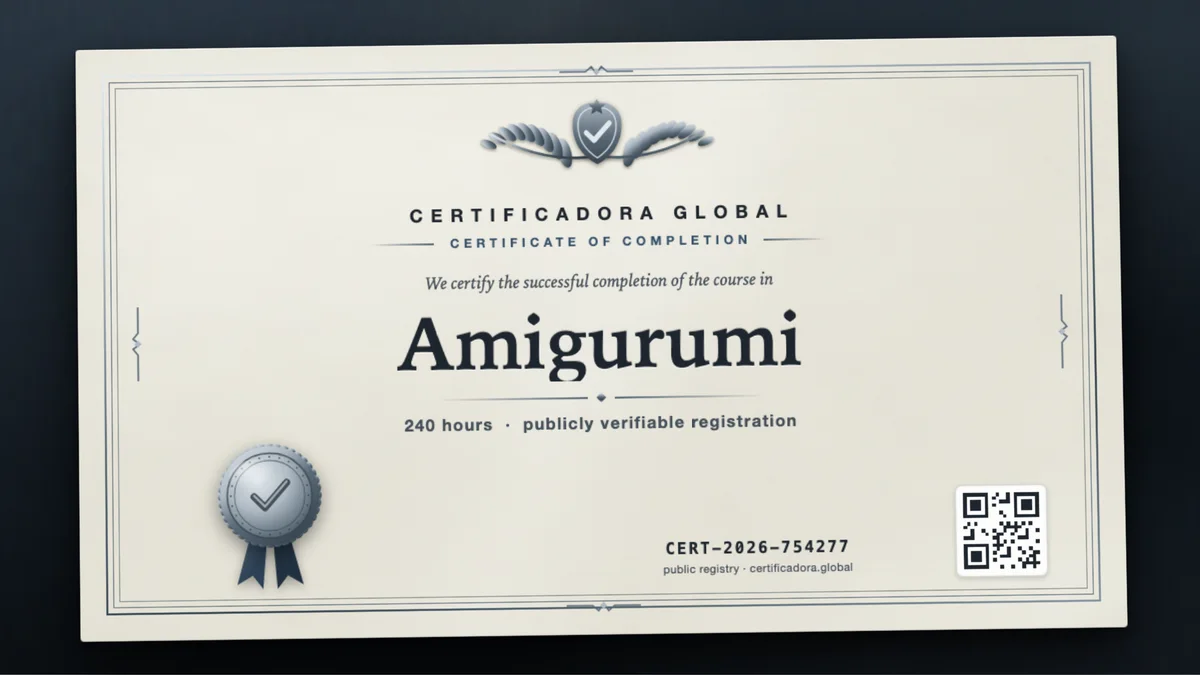 Cover of the Amigurumi course