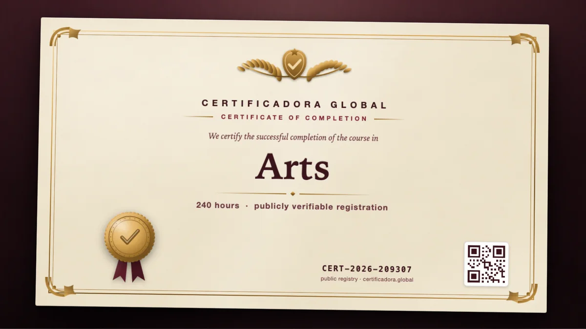 Cover of the Arts course