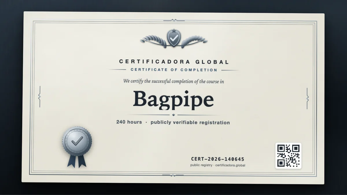 Cover of the Bagpipe course