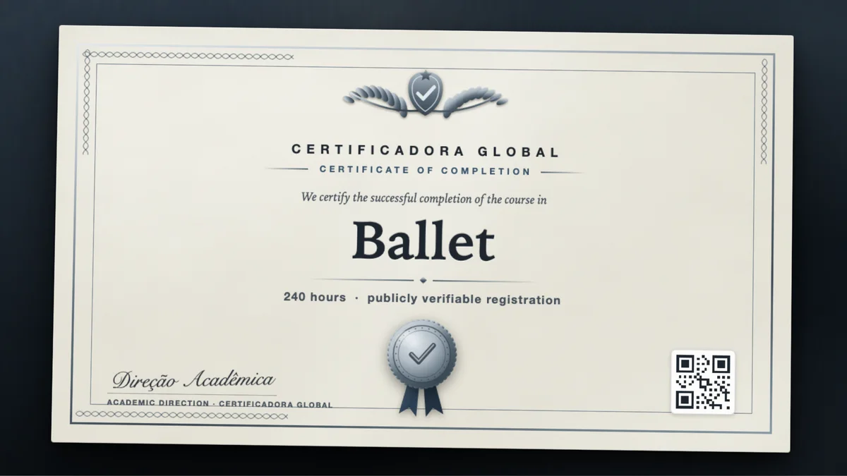 Cover of the Ballet course