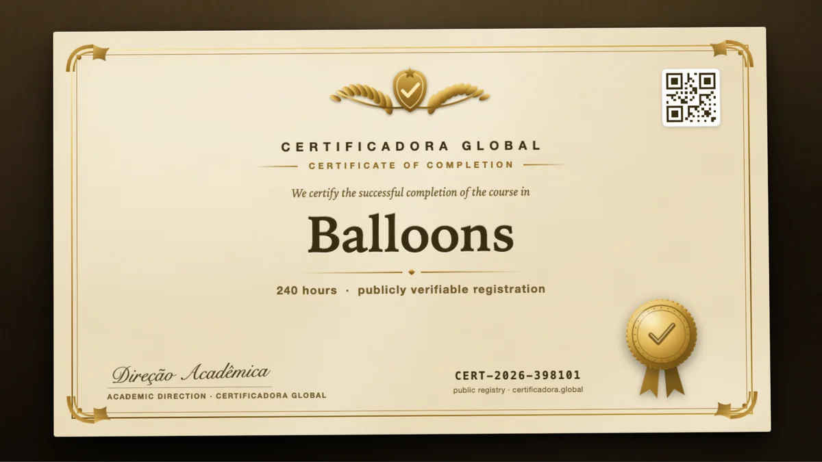 Cover of the Balloons course