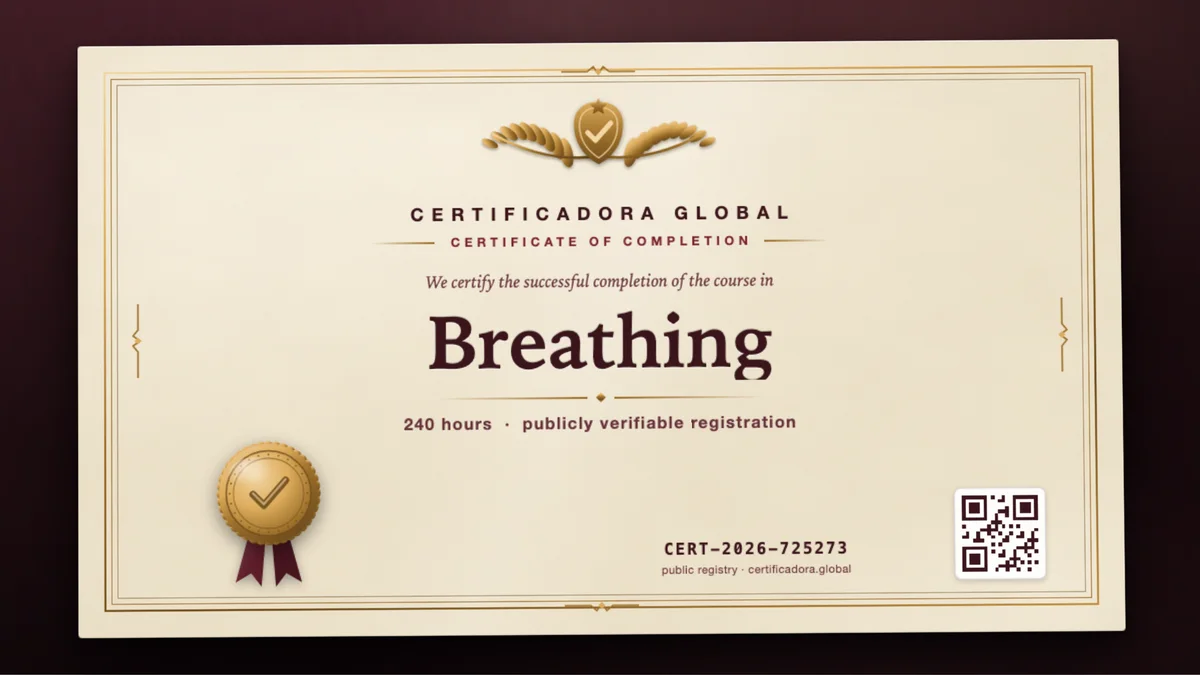 Cover of the Breathing course