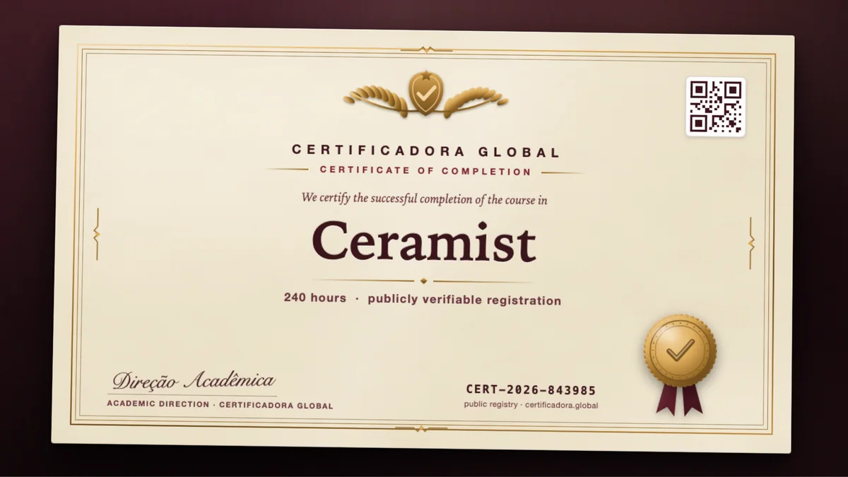 Cover of the Ceramist course