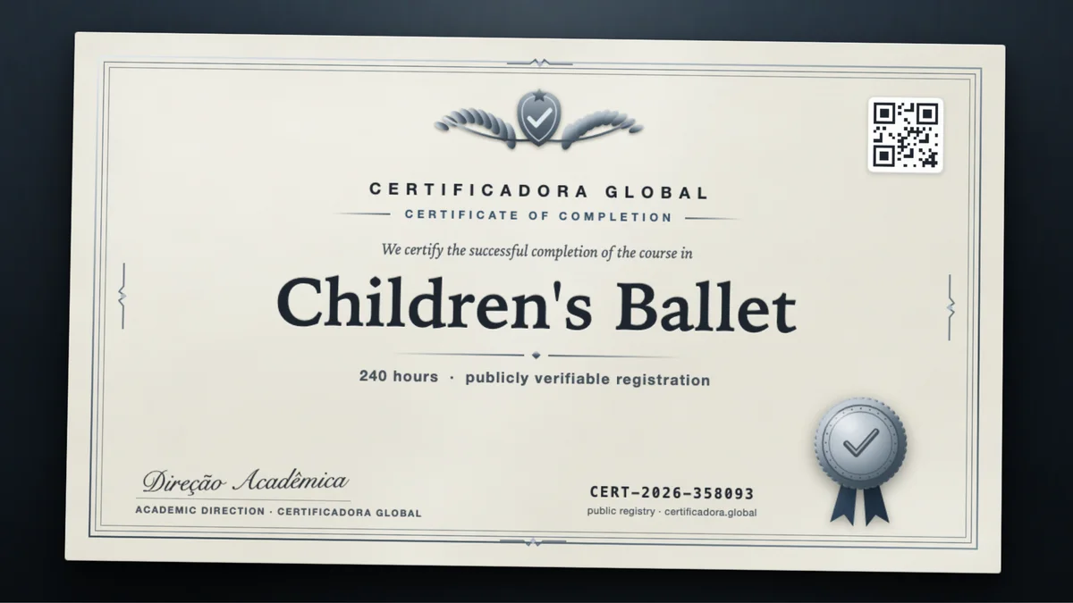 Cover of the Children's Ballet course