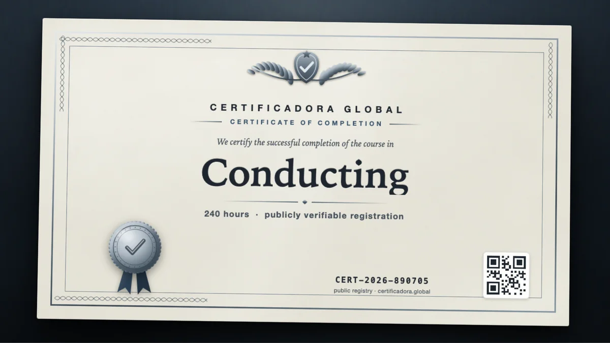 Cover of the Conducting course