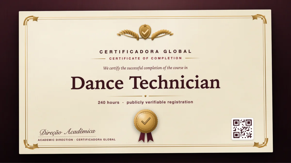 Cover of the Dance Technician course