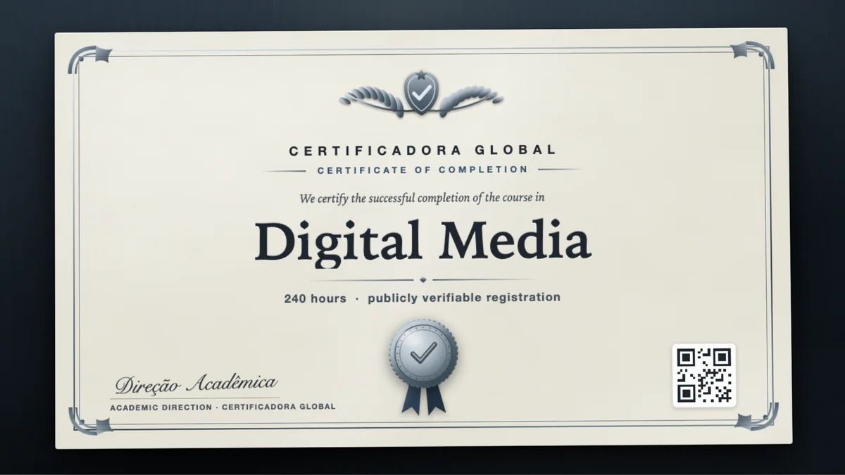 Cover of the Digital Media course