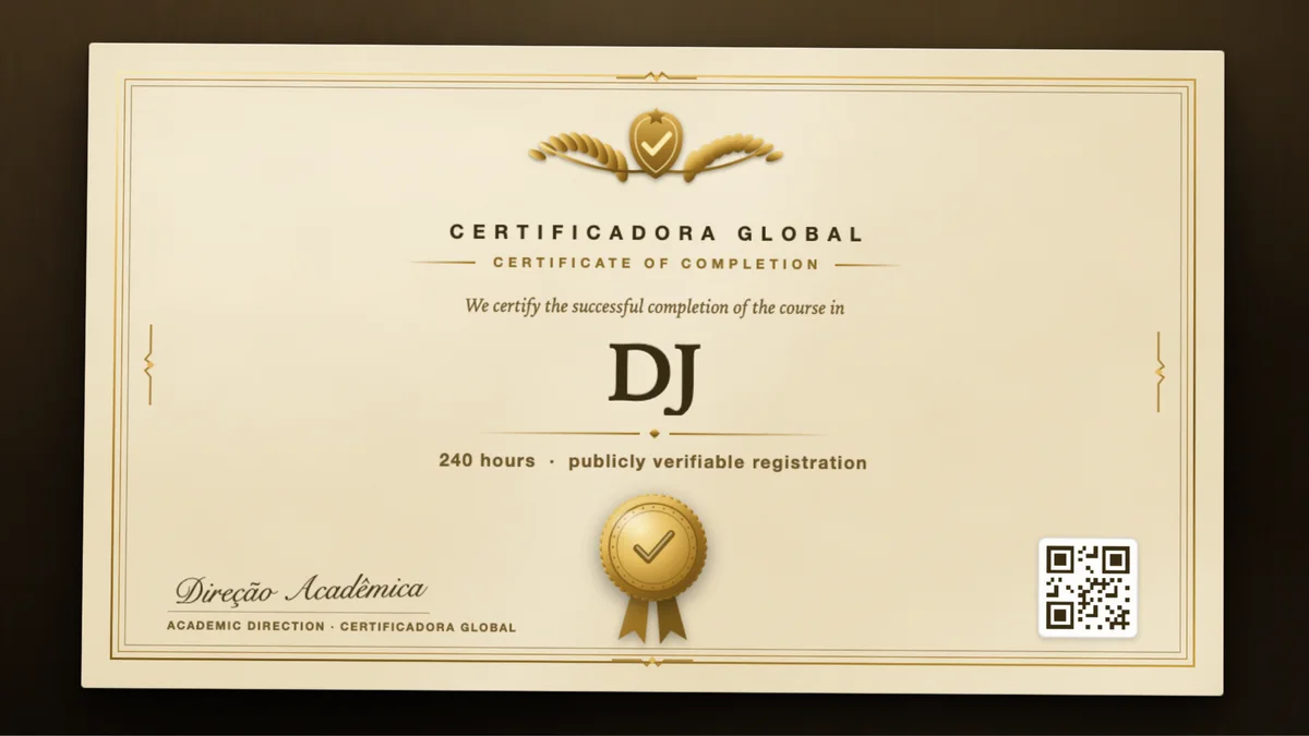 Cover of the DJ course