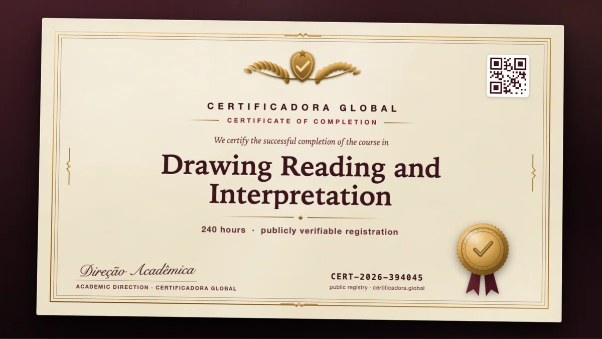 Cover of the Drawing Reading and Interpretation course