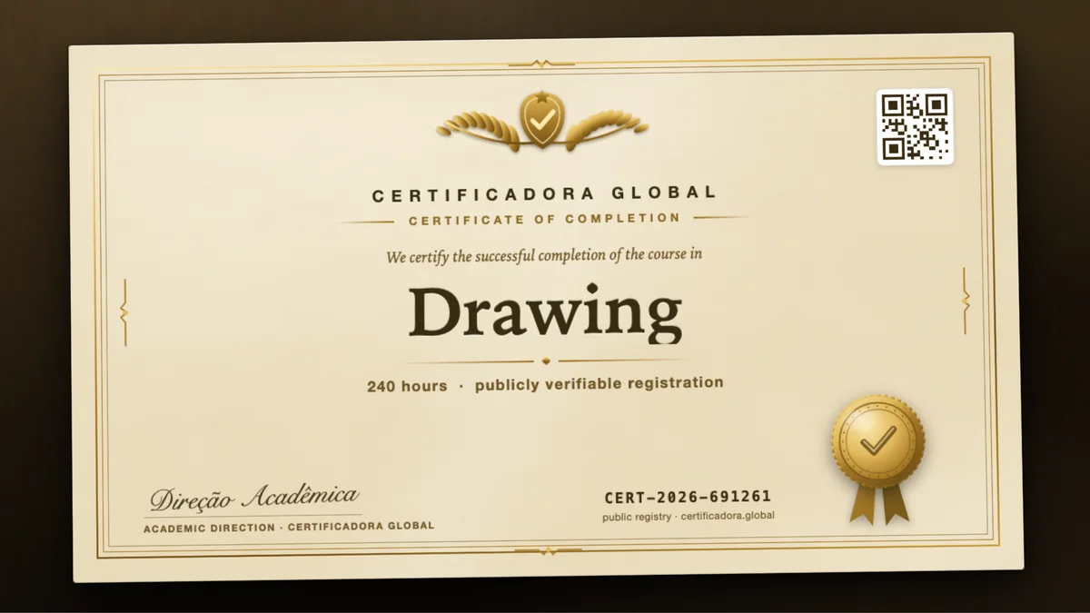 Cover of the Drawing course