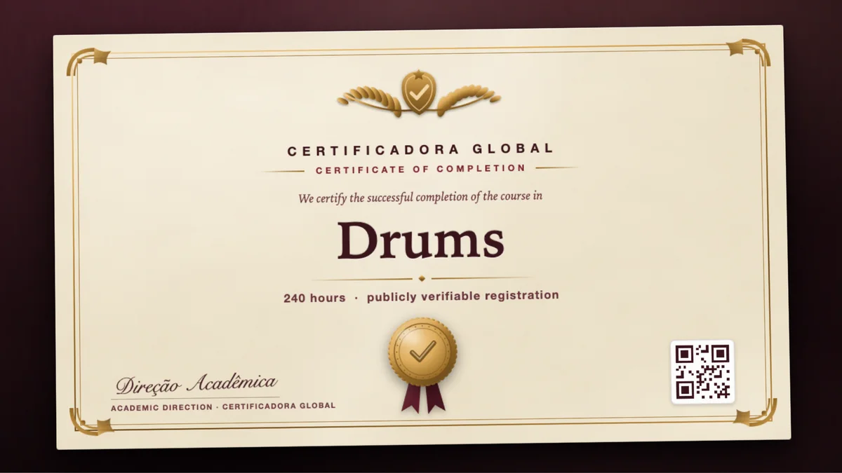 Cover of the Drums course